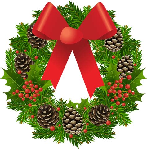 cartoon christmas wreath|christmas wreath clip art free.